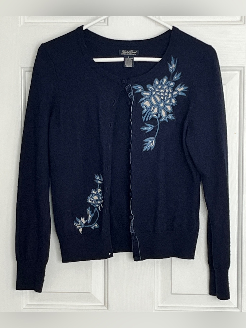 Lucky Brand wool blend cardigan L